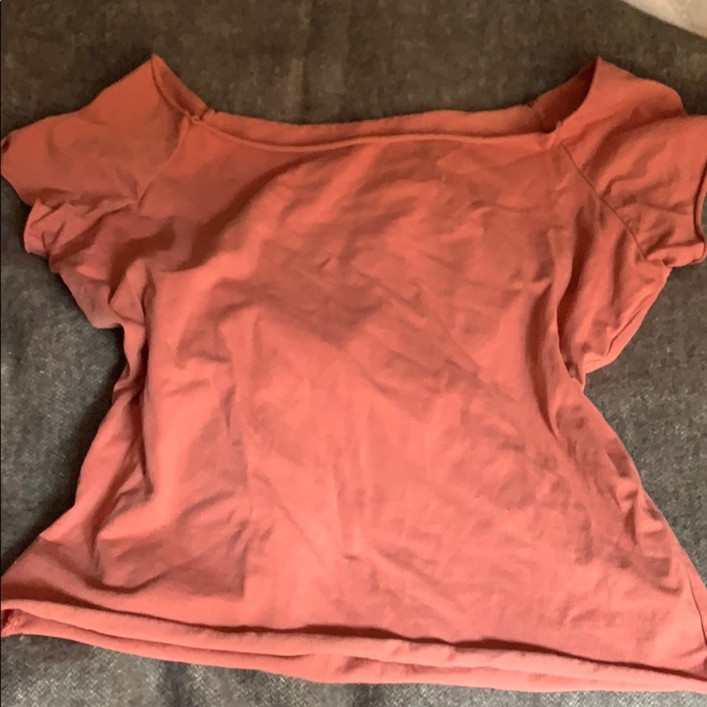 John galt off the shoulder top
